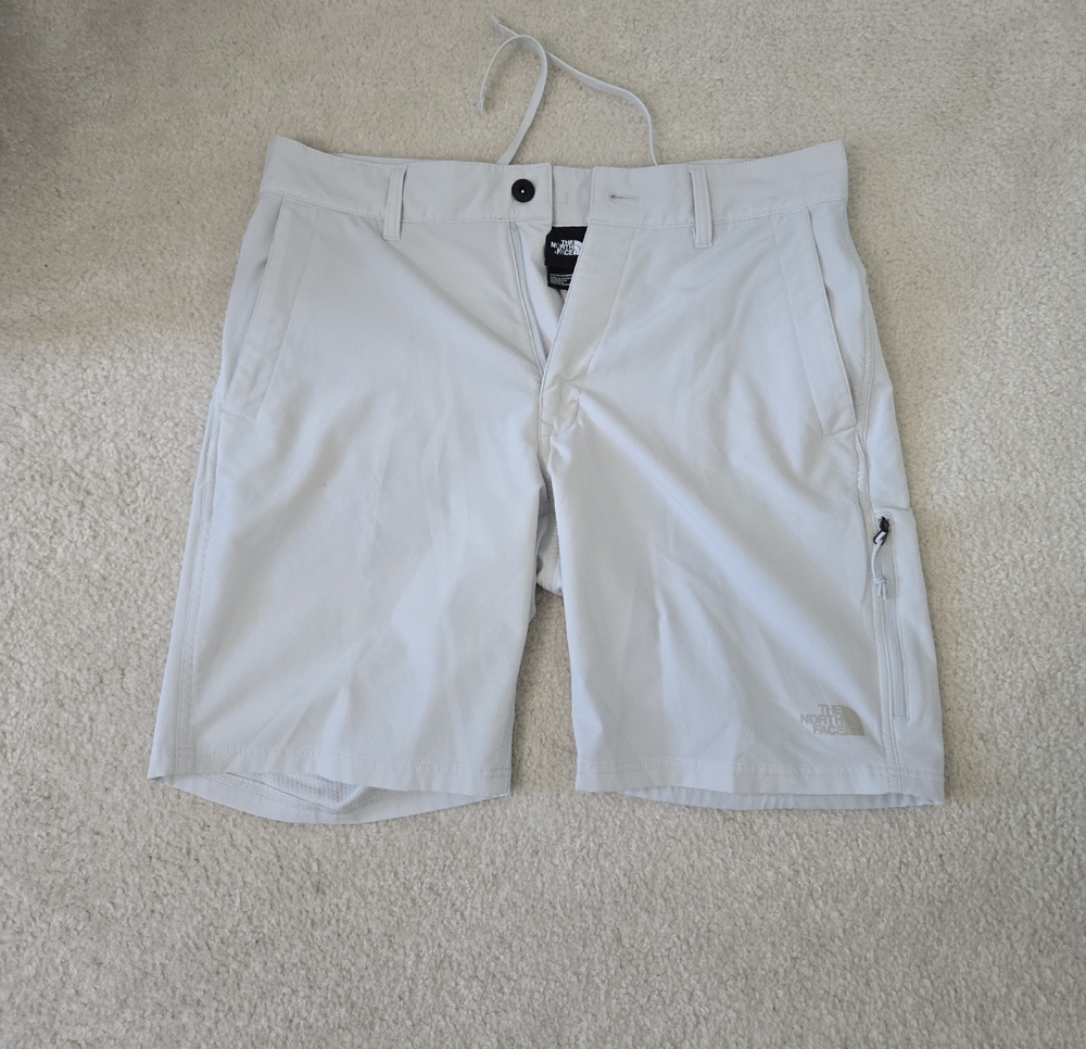 The North Face White Performance Walkshorts
